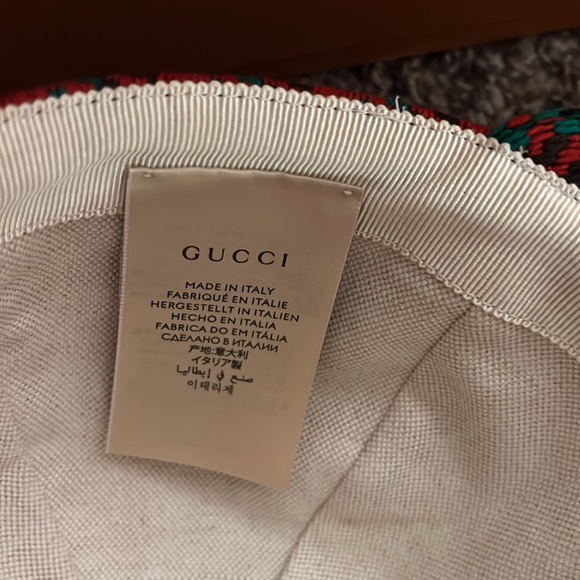 Gucci Red Green baseball cap - Picture 7 of 8